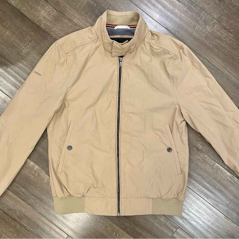 🔥 Superdry Khaki Harrington Jacket - XL Slim 40-42” - Picture 4 of 7
